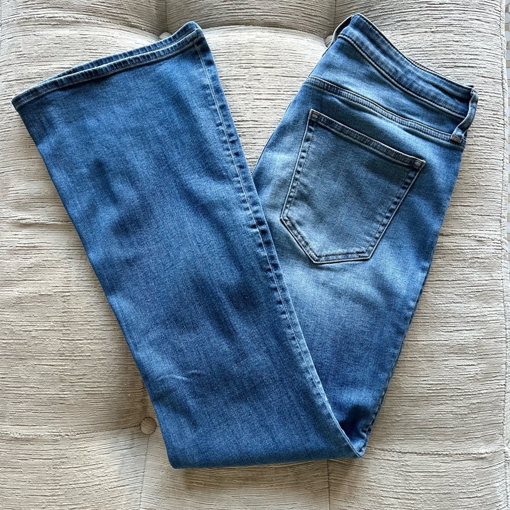 J Crew Light Wash Skinny Flare Women's Jeans